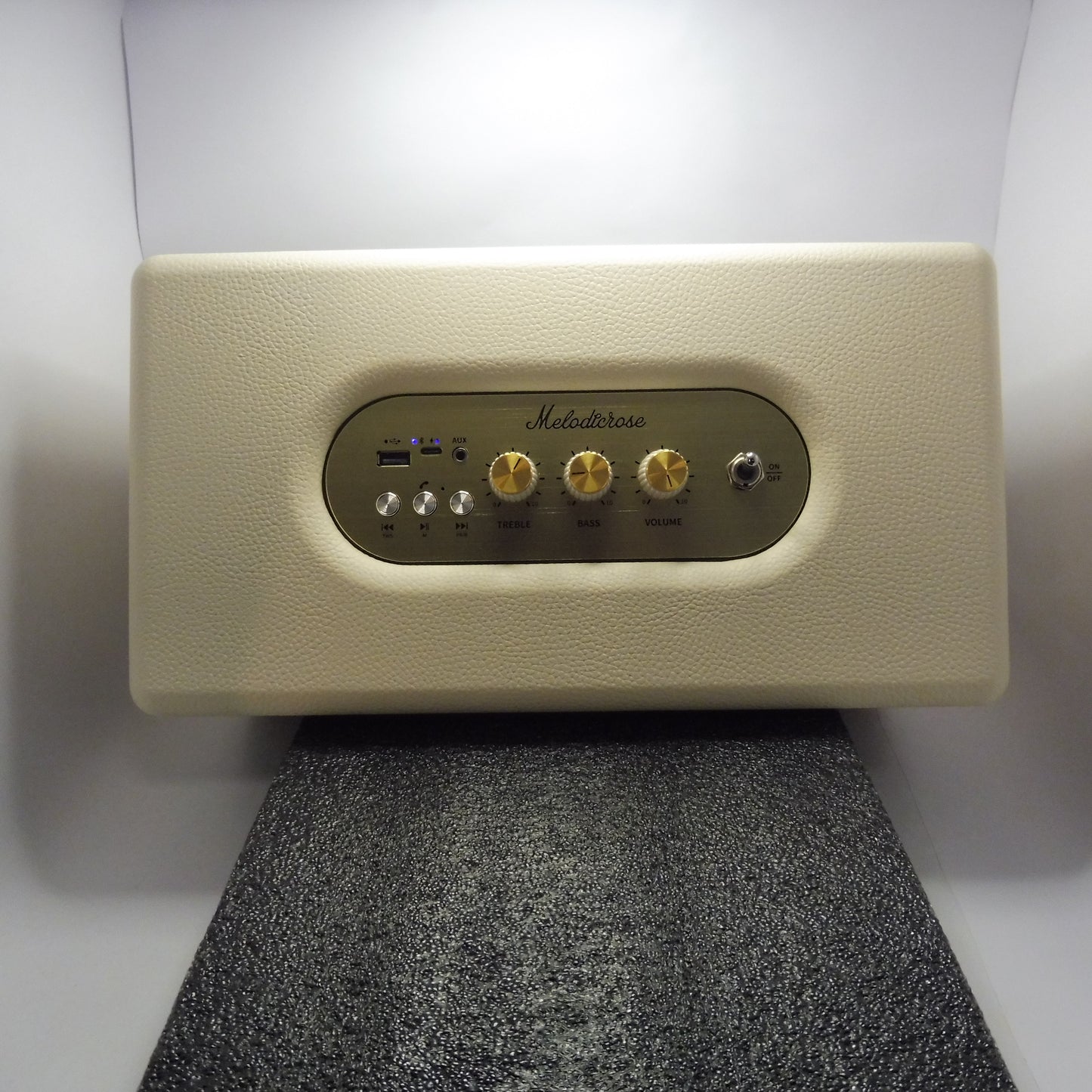 -Melodicrose 2- 130 Watt Vintage Verstärker mit 20.000mAh Akku für unterwegs