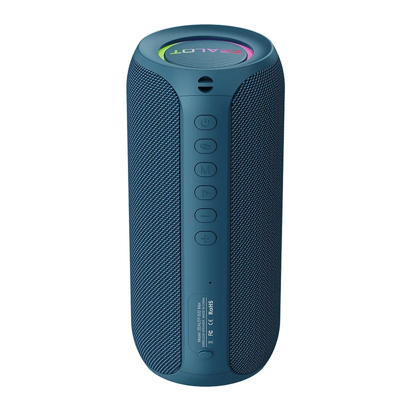 S32 MAX Portable Bluetooth Speaker 20W High-power TF/USB/AUX TWS 3D Stereo Bass IPX5 Waterproof Outdoor Subwoofer Loudspeaker