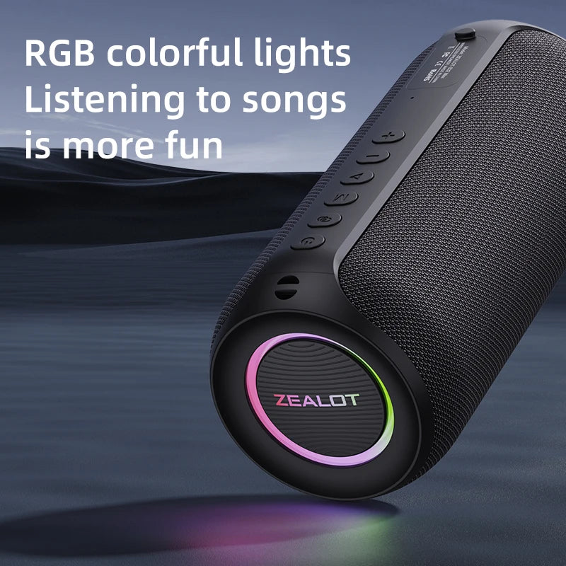 S32 MAX Portable Bluetooth Speaker 20W High-power TF/USB/AUX TWS 3D Stereo Bass IPX5 Waterproof Outdoor Subwoofer Loudspeaker
