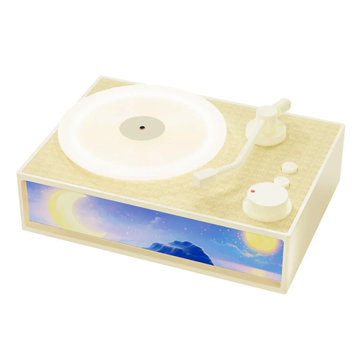 Duft Bluetooth Lautsprecher Retro Vintage Vinyl Bluetooth mit Lichteffekten