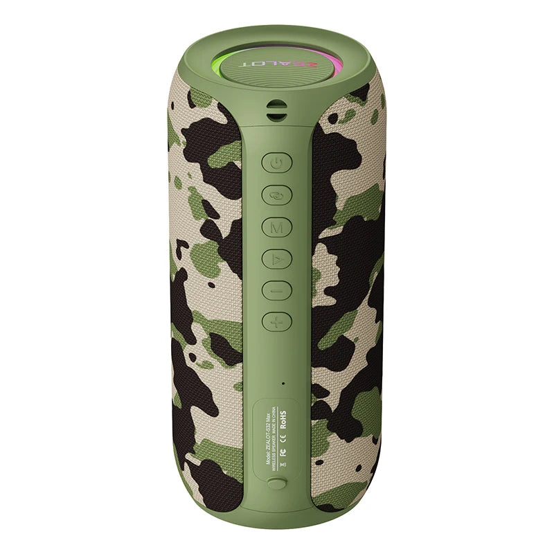 S32 MAX Portable Bluetooth Speaker 20W High-power TF/USB/AUX TWS 3D Stereo Bass IPX5 Waterproof Outdoor Subwoofer Loudspeaker