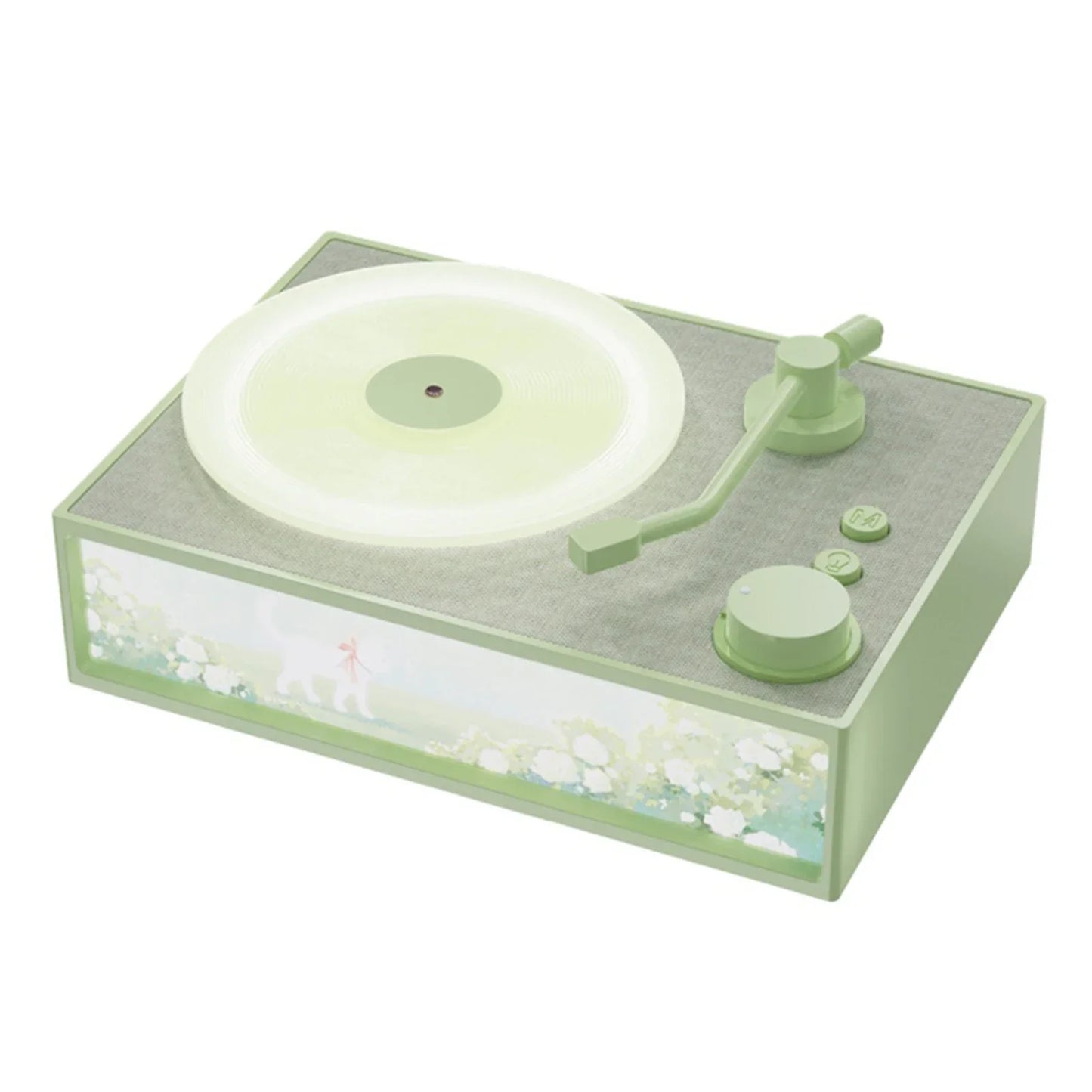Duft Bluetooth Lautsprecher Retro Vintage Vinyl Bluetooth mit Lichteffekten