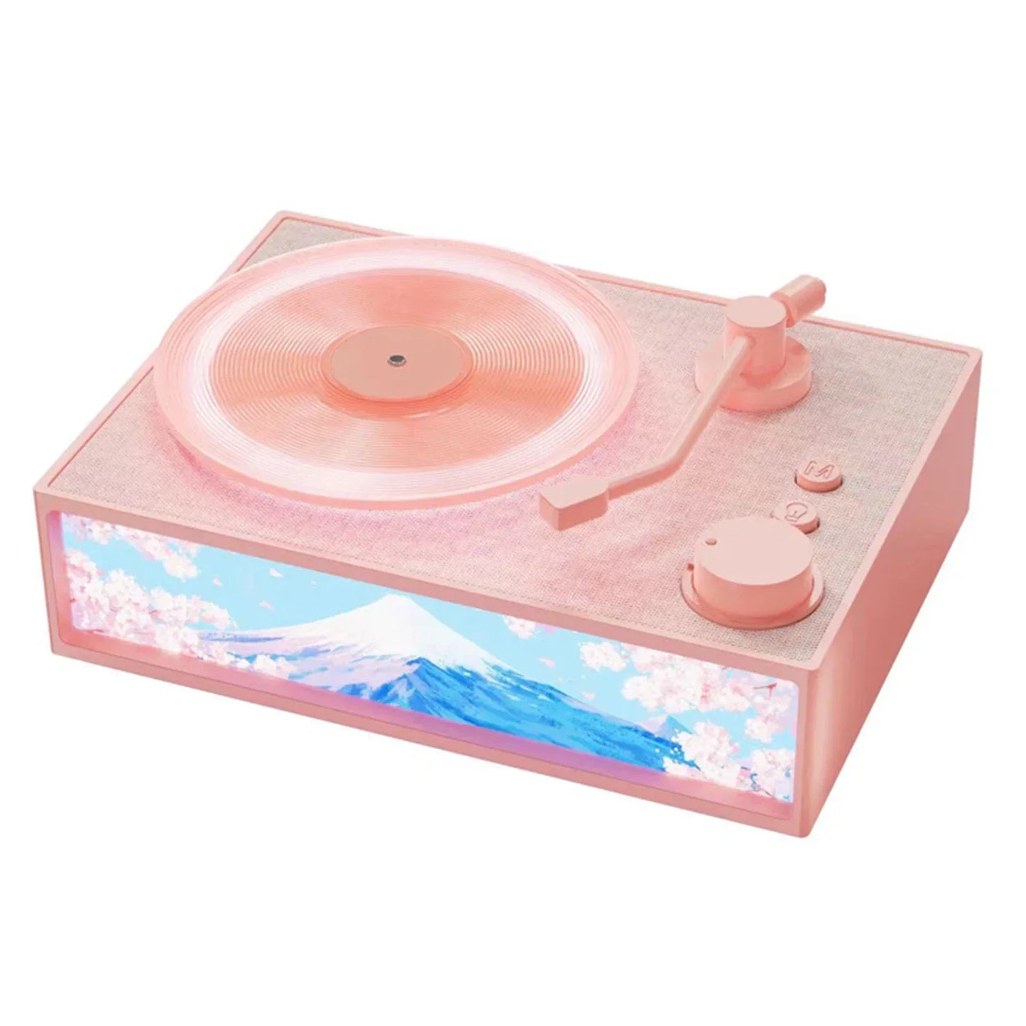 Duft Bluetooth Lautsprecher Retro Vintage Vinyl Bluetooth mit Lichteffekten
