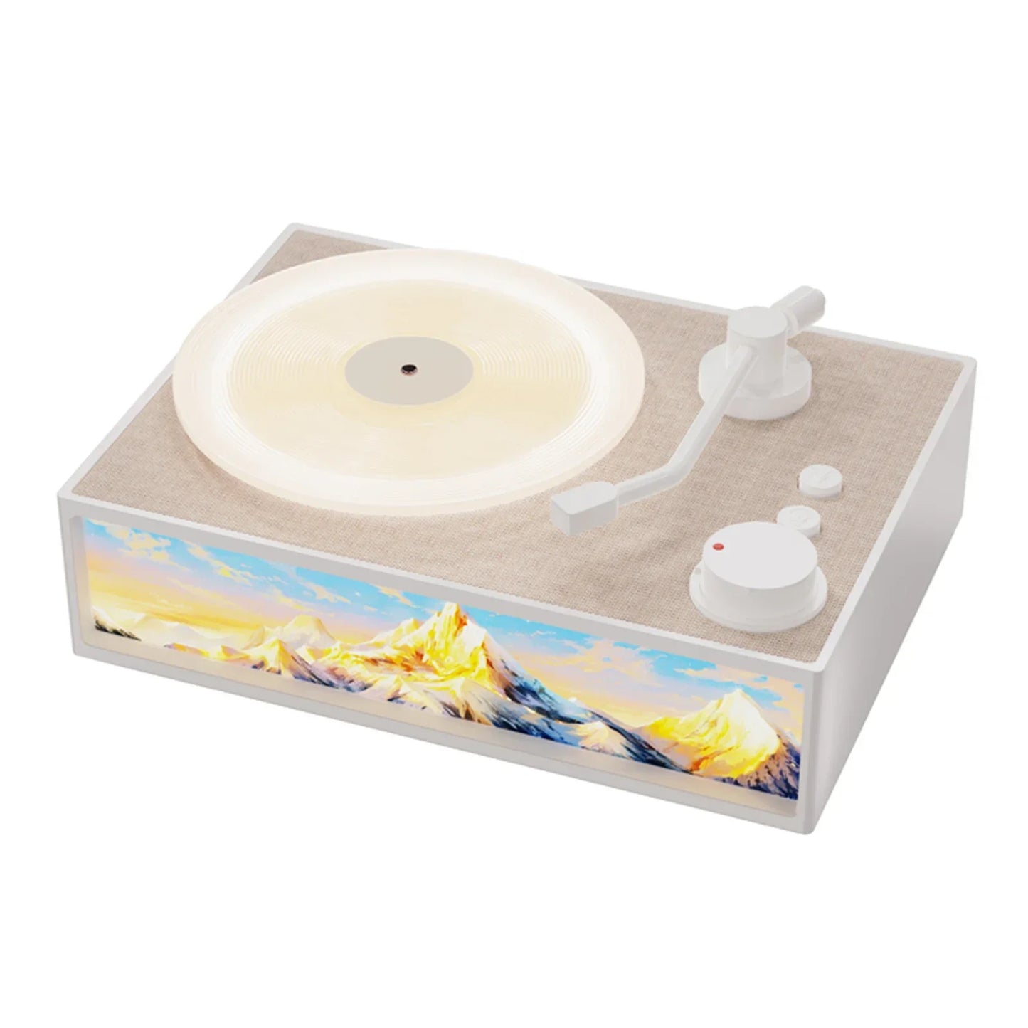 Duft Bluetooth Lautsprecher Retro Vintage Vinyl Bluetooth mit Lichteffekten