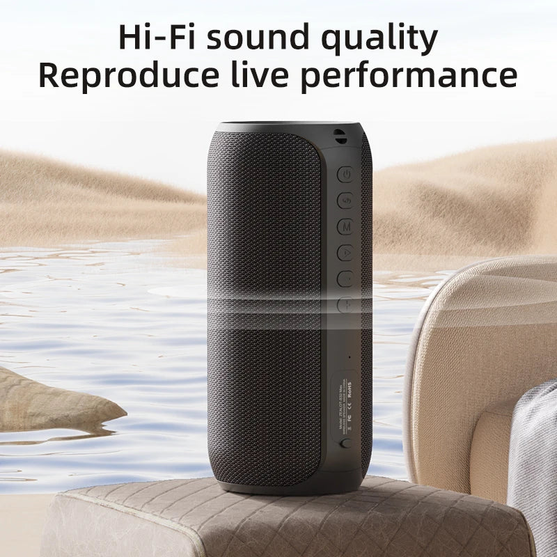 S32 MAX Portable Bluetooth Speaker 20W High-power TF/USB/AUX TWS 3D Stereo Bass IPX5 Waterproof Outdoor Subwoofer Loudspeaker