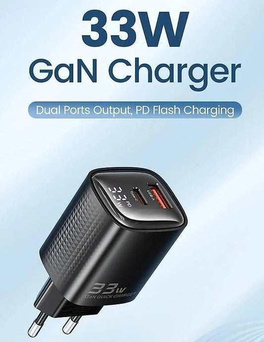 Toocki 33 Watt USB Lader mit GaN & Super Fast Charge