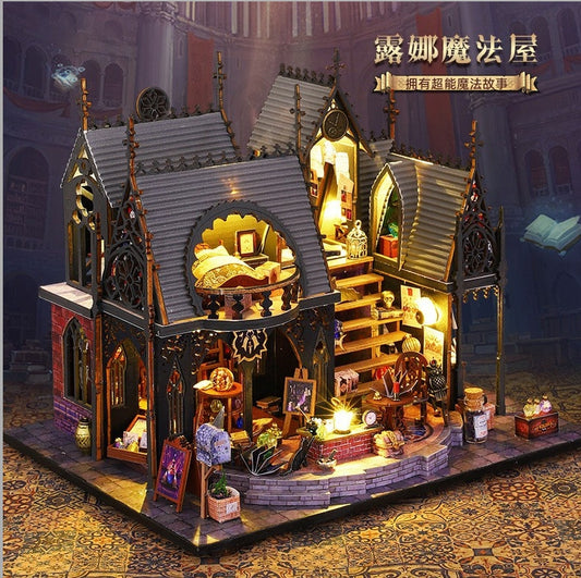 Luna Magic 3D Puzzle Haus mit Licht (auf Lager)